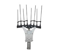 Testa abbacchiatore per decespugliatore 26mm 9 denti 8 punte carbonio olive