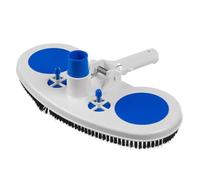 Testa aspirante per piscina, professionale, flessibile, strumento di pulizia manuale per piscine con design ponderato, testa aspirante per piscine interrate e terrene, spa, manutenzione vasca