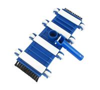 Testa aspirante per piscine ponderate da 35,6 cm, con ruote, resistente e flessibile, con manico girevole, per piscine interrate e fuori terra (palo non incluso)
