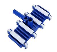 Testa aspirante per piscine ponderate da 35,6 cm, con ruote, resistente e flessibile, con manico girevole, per piscine interrate e fuori terra (palo non incluso)