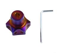 Testa chiave CNC in alluminio blu per moto - DIY trasformazione Geh?use | Adatto per molti modelli (solo senza chiave grezza)