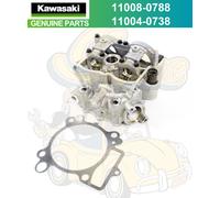 TESTA CILINDRO E GUARNIZIONE ORIGINALE KAWASAKI 2011-2012 KX250F KX 250 F 110...