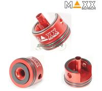 Testa Cilindro In Alluminio Double Air Seal & Damper Per Ver.2/3 Aeg Maxx Model