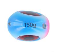 Testa da pesca con colori attraenti per aumentare il tasso di cattura con occhio di ricambio fai da te (120 g blu)