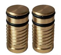 Testa del blocco del tubo di riscaldamento a terra in ottone per tubi da 16 mm, 20 mm e 25 mm, progettata per bloccare e sigillare i tubi di riscaldamento per prestazioni efficienti e perdite (16 mm)