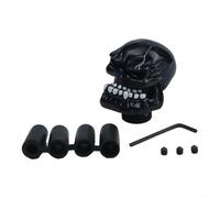 Testa del cambio per auto, compatibile con la maggior parte dei veicoli a trasmissione manuale, materiale ABS con kit di installazione (nero)