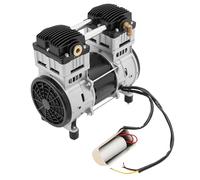 Testa del compressore d'aria 980 W con 1380 giri/min, compressore silenzioso, 90 l/min, con motore in rame puro e silenziatore per officina e riparazione auto (1500 W)