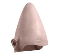Testa del cono alieno - Capo di testa calva aliena | Chiesa cono alieno calvo | Hilarand Costume Hesthopiece | Tappo costume in lattice elastico | Cappello da cosplay per donne giovani ragazze adolesc
