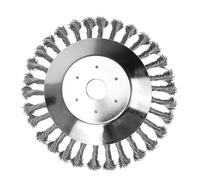 Testa Del Decespugliatore Del Disco Della Spazzola Di Ricambio Della Ruota In Filo Di Nylon Da 6/8 Pollici for Il Componente Di Sostituzione Del Decespugliatore(8inch B)