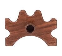 Testa del ponte per stecca da biliardo in legno, accessorio per stecca da biliardo per competizioni di giochi da tavolo, ponte in noce resistente all’usura per colpi precisi con fi (Forcella bassa)