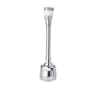Testa del rubinetto della cucina in acciaio inossidabile da 4 pezzi Boost Doccia Sprinkler Risparmio idrico Creatore di bolle rotanti in tutte le direzioni per Rubinetto