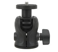 Testa del Treppiede Girevole 360 Gradi Adattatore Testa a Sfera con Scanalatura a U in ABS per Montaggio Versatile su Treppiedi