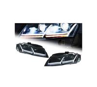 Testa Della Lampada Compatibile for A4 A4L B8 Faro 2009-2012 Fari A4L DRL Indicatori di direzione Abbaglianti Angelo Occhio lente del proiettore