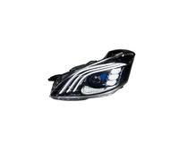 Testa Della Lampada Compatibile for Benz W221 Fari 2006-2009 S300 S400 DRL H7 Bi Xenon Lampadina di Montaggio Aggiornamento Segnale Dinamico accessori(06-09 Not Night)