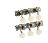Testa della macchina per accordare la chitarra 1 Set Di 6 Corde Per Chitarra Tripla Manopola Albero Avvolgitore Corde Accessori Per La Realizzazione(3/4)