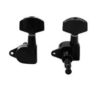 Testa della macchina per accordare la chitarra 1Set 3L 3R 90 Angolo Chitarra Corde Piroli Meccaniche Meccaniche Parti Cromo-Oro-Nero(Black)