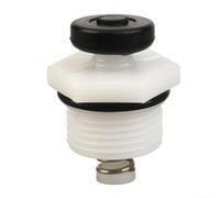 Testa della pompa per idropulitrice con valvole di ritegno per 2208C, connettore interruttore di spegnimento automatico, guscio in plastica, bianco e nero, 40 x 40 x 40 mm, miglioramento efficiente
