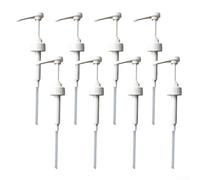 Testa della pompa per sciroppo, in polipropilene, a pressione manuale, per sciroppo di caffè e fruttosio, dosaggio preciso 8CC/10CC/15CC/20CC, per casa o ristorazione, design rimovibile per una facile