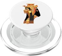 Testa della regina egiziana Cleopatra - Antica Dea Faraone Art PopSockets PopGrip per MagSafe