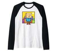 Testa della Scatola Maglia con Maniche Raglan