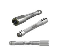 Testa della telecamera for fognatura da 17/22/23 mm 1000 TVL/1080P, sostituibile con 12 LED, autolivellante con trasmettitore da 512 Hz(23mm 512Hz)