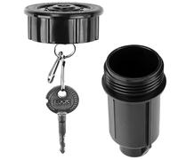 Testa dell'irrigatore Nascondi una chiave di riserva Scatola nascosta Soldi Realistici Cassaforte Outdoor Garden Yard Case Impermeabile Resistente alla corrosione Resistente agli urti