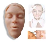 Testa di addestramento dell'iniezione del silicone per la pratica della chirurgia della sutura, il design di simulazione migliora le competenze per infermieri e studenti di medicina