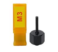 Testa di applicazioni per dadi rivettati in acciaio m10 - Rivettatrice manuale per lamiera automobilistica industriale rivettatrice manuale con mandrino sostituibile (M6)