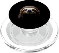 Testa di bradipo selvaggio animali forestali tropici arte PopSockets PopGrip per MagSafe