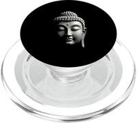 Testa di Buddha Arte Zen Spirituale PopSockets PopGrip per MagSafe