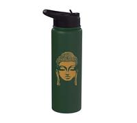 Testa di Buddha Siddhartha Gautama Stainless Steel Insulated Water Bottle