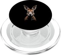 Testa di canguro Deserto Animale Selvatico Australia Art PopSockets PopGrip per MagSafe
