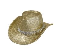 Testa di cappello da cowboy abito elegante per il gioco del festival