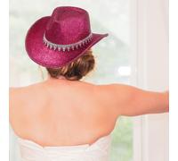 Testa di cappello da cowboy abito elegante per il gioco del festival