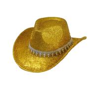 Testa di cappello da cowboy abito elegante per il gioco del festival