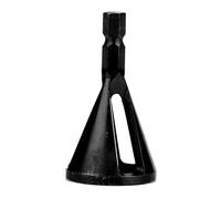 Testa di Coltello Per Smussatura Esterna Per Sbavatura in Acciaio Inossidabile Nero, Strumento Per Sbavatura Per Riparazione di Sbavatura Bulloni Danneggiati con Manico Esagonale Strumento Per Sbavatu