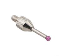 Testa di controllo CNC M2.5 con pulsante in ceramica da 2 mm, testa di misurazione di precisione per misuratori di coordinate, lunghezza pennino 10-50 mm (M2.5XD2XL10)