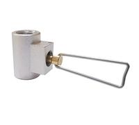 Testa di conversione del serbatoio, Adattatore per serbatoio del gas da campeggio Adattatore di ricarica per bombola di gas Propano da esterno per elettrodomestici da campeggio Grigio, ricarica