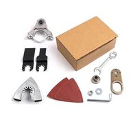 Testa di conversione della smerigliatrice angolare cambiata in Treasure Adattatore multifunzionale Strumenti di lucidatura di taglio Set di teste di conversione per smerigliatrice angolare