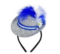 Testa di festa - di novità, Topper Fancy | Beer Festival Dressing Accessorio con accento di piuma per uomini donne per bambini che raccolgono un outfit di carnevale cosplay oktoberfest parata