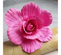 testa di fiore artificiale, 30 cm gigante PE schiuma rosa simulazione fiori ramo sfondo matrimonio decorazione peonia giardino muro strada palco festa fornitura multicolore(Rose Red-a)