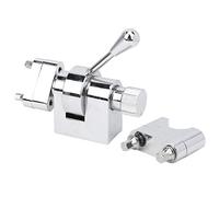 Testa di Frum del Tamburo del Rullante, Testa di Sostituzione in Lega di Zinco d'argento di Alta qualità, per Accessori per Strumenti a Percussione
