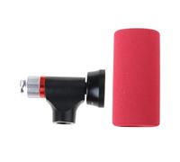 Testa di gonfiaggio CO2 per pneumatici per biciclette, pompe di ricambio per pneumatici a CO2, con manicotto isolato, facile da usare, gonfiatore per pneumatici da bici
