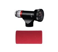 Testa di gonfiaggio CO2 per pneumatici per biciclette, pompe di ricambio per pneumatici a CO2, con manicotto isolato, facile da usare, gonfiatore per pneumatici da bici