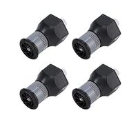 Testa di irrigazione per irrigazione, 4 pcs 5,4 cm/2,1 pollici G1/2 DN15 Rignitura a sepolti regolabili in plastica Bello di irrigazione per l'irrigazione Ugello di irrigazione