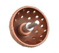 Testa di lucidatura per pneumatici in lega da 4255 mm, per l'uso con strumenti di rettifica pneumatici su lavori di riparazione pneumatici per veicoli (55 mm)