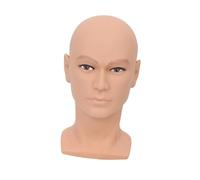 Testa di manichino calva leggera esposizione parrucca per occhiali da sole cuffie occhiali maschile