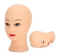 Testa di Manichino Calvo, 49 Cm Mannequin Head Makeup Training Pratica delle Parrucche Display Bald Mannequin Head per L'addestramento per il Trucco, parrucca. (Avere lo stile