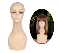 Testa di manichino calvo Porta parrucca parrucca leggera per di addestramento