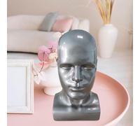 Testa di manichino da uomo Espositore in PVC Testa di addestramento per styling